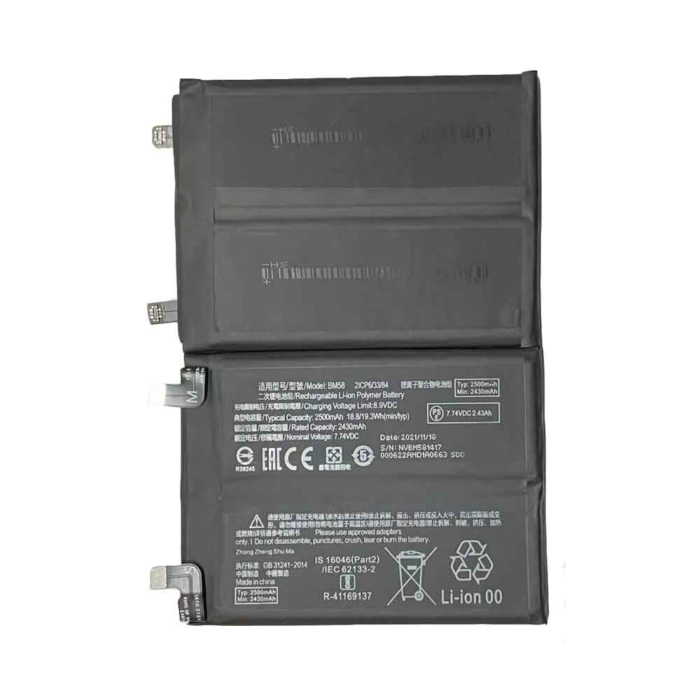 Batería para XIAOMI Mi-CC9-Pro-xiaomi-bm58